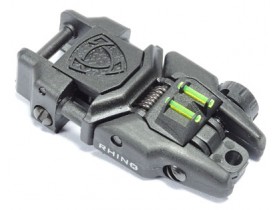 New Rhino Rear Sight with Fiber Optic